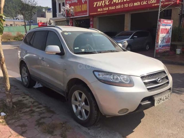 Cần bán gấp Hyundai Santa Fe đời 2009, màu bạc, nhập khẩu nguyên chiếc chính hãng