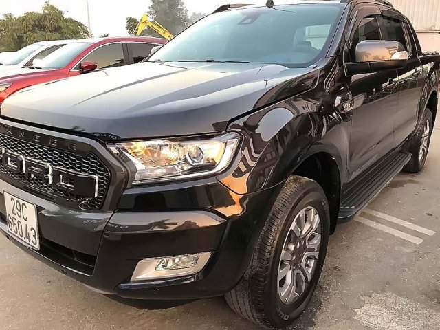 Bán Ford Ranger 3.2 đời 2016, màu đen, nhập khẩu  