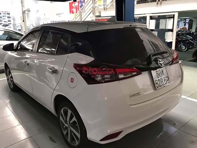 Bán xe Toyota Yaris 1.5G năm 2018, màu trắng, nhập khẩu  0