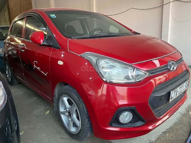 Bán Hyundai Grand i10 1.0 MT Base sản xuất 2014, màu đỏ, nhập khẩu chính chủ