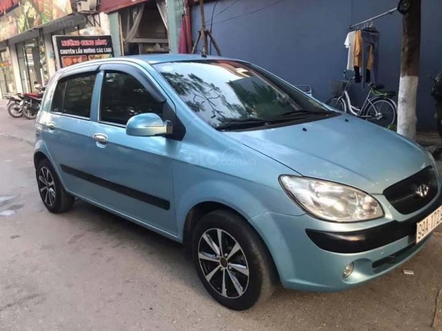 Cần bán lại xe Hyundai Getz 1.1 MT đời 2009, màu xanh lam, nhập khẩu 