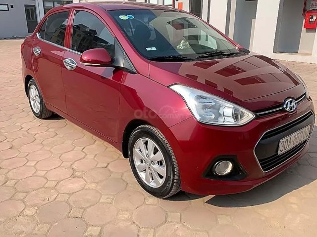 Bán Hyundai Grand i10 đời 2015, màu đỏ, nhập khẩu nguyên chiếc chính hãng0