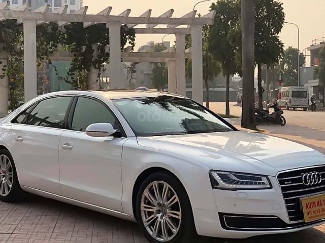 Bán Audi A8 năm sản xuất 2015, màu trắng, nhập khẩu  0