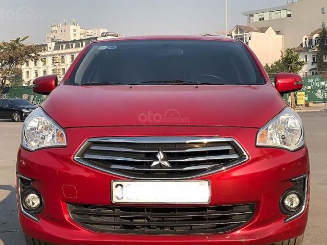 Cần bán xe Mitsubishi Attrage GLS đời 2017, màu đỏ, xe nhập còn mới 