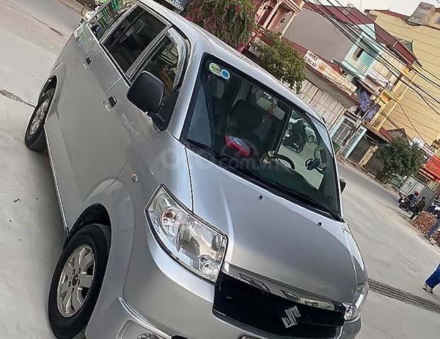 Cần bán gấp Suzuki APV đời 2009, màu bạc, giá tốt