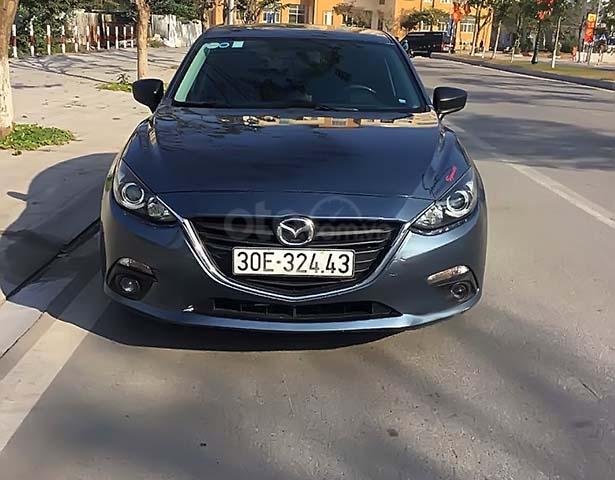 Bán ô tô Mazda 3 1.5 AT năm 2016, màu xanh, giá tốt0