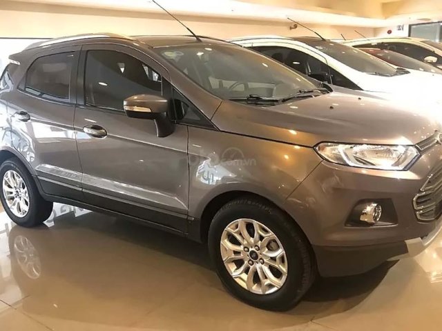 Cần bán Ford EcoSport Titanium 1.5L AT đời 2014, màu xám, giá chỉ 433 triệu