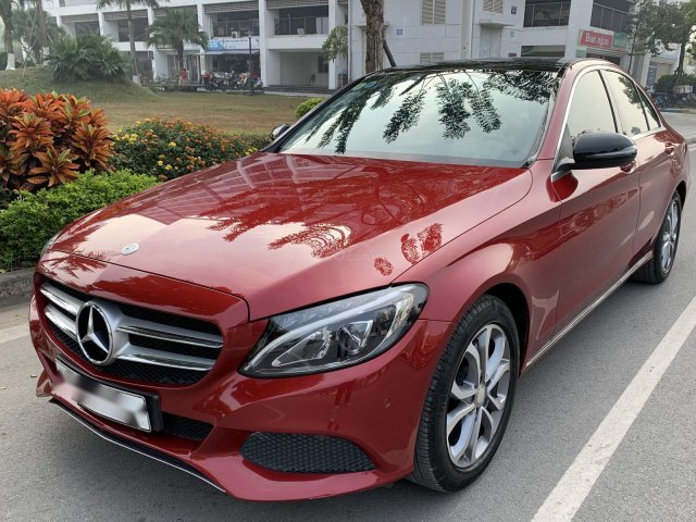 Bán ô tô Mercedes C200 đời 2017, màu đỏ - liên hệ 09439022110