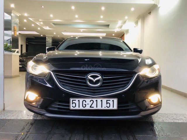 Bán Mazda 6 2.0sản xuất 2016, xe đẹp, màu xanh đen, xe đẹp bao hãng0