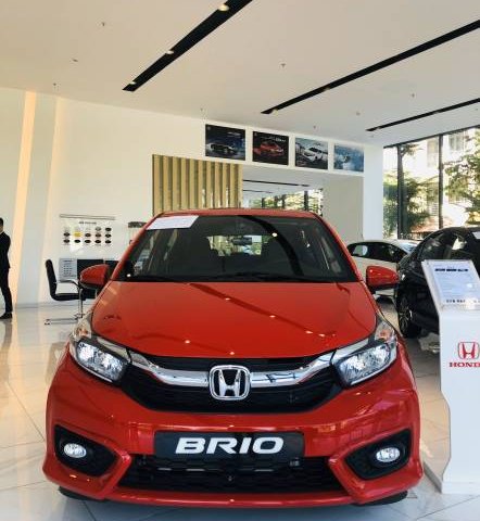 Bán Honda Brio sản xuất 2019, màu đỏ, xe nhập, giao nhanh toàn quốc