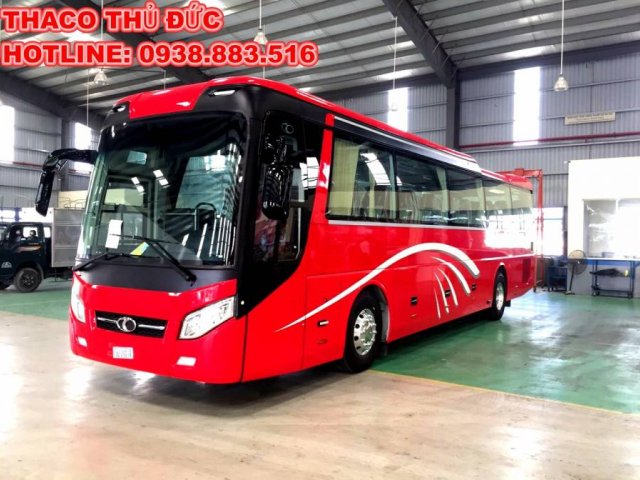 Cần bán Thaco TB120S - W375 sản xuất 2019, màu đỏ, 47 chỗ