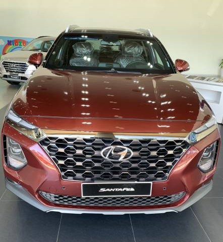 Bán ô tô Hyundai Santa Fe máy xăng đặc biệt năm sản xuất 2019, màu đỏ