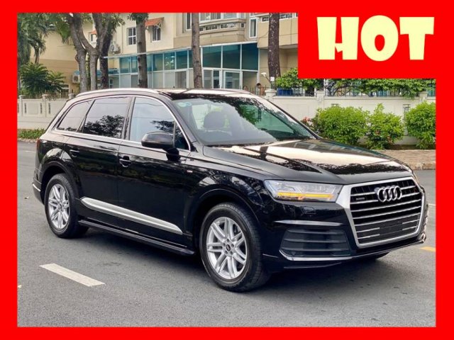 Cần bán xe Audi Q7 Sline đời 2018, màu đen, giá hấp dẫn