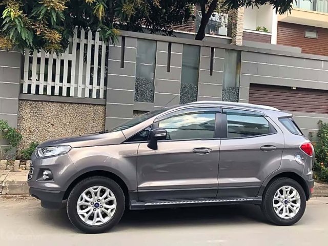 Bán xe Ford EcoSport Titanium 1.5L AT đời 2016, màu xám xe gia đình