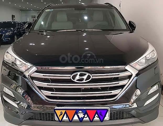 Bán xe Hyundai Tucson 2015, màu đen, xe nhập chính hãng