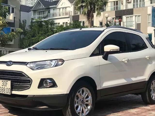 Cần bán xe Ford EcoSport Titanium 1.5L AT năm 2016, màu trắng, giá chỉ 516 triệu0