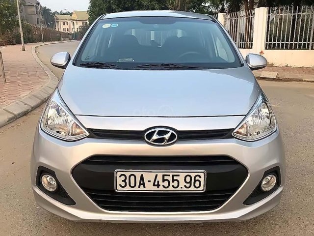 Cần bán Hyundai Grand i10 sản xuất năm 2015, màu bạc, nhập khẩu 0