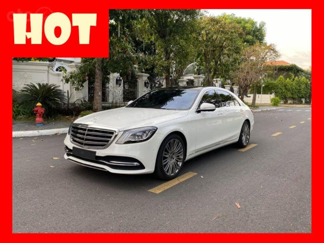 MBA Auto - bán xe Mercedes S450 trắng/đen mẫu 2019 - trả trước 1 tỷ 500 triệu nhận xe ngay