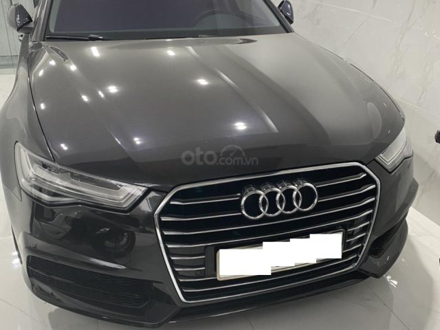 Bán Audi A6 1.8 TFSI xám/nâu sản xuất 2017 đăng ký cuối 2018