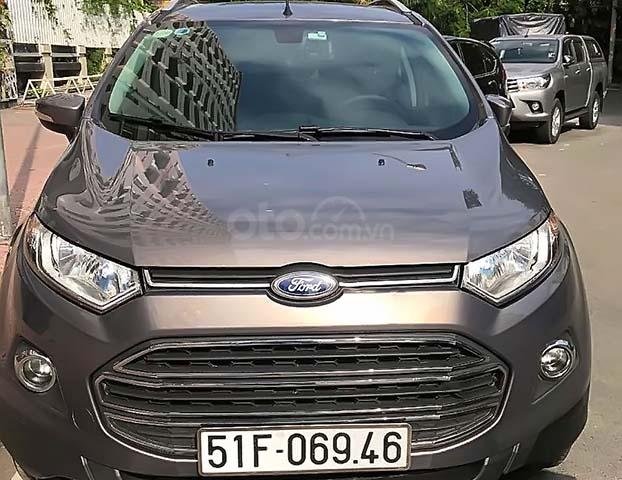 Cần bán gấp Ford EcoSport Titanium 1.5L AT 2015, màu nâu