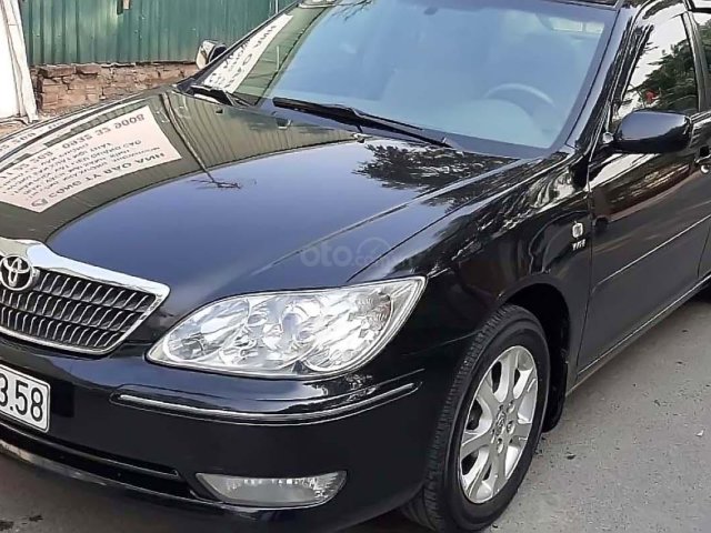 Cần bán gấp Toyota Camry 2.4G năm sản xuất 2004, màu đen