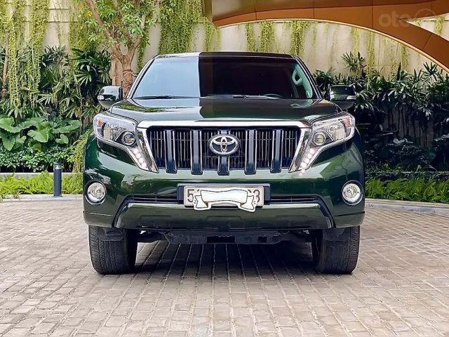 Bán Toyota Prado TXL 2.7L năm 2016, màu xanh lam, xe nhập0