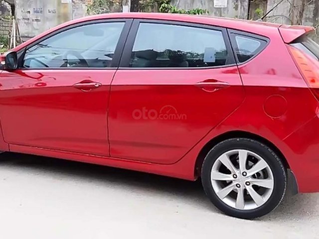 Bán Hyundai Accent 1.4 AT sản xuất 2014, màu đỏ, nhập khẩu nguyên chiếc, giá chỉ 430 triệu0