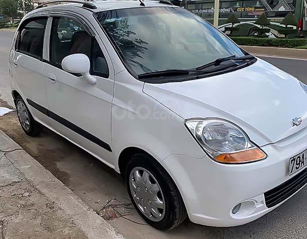 Bán Chevrolet Spark LT 0.8 MT đời 2009, màu trắng, 105tr