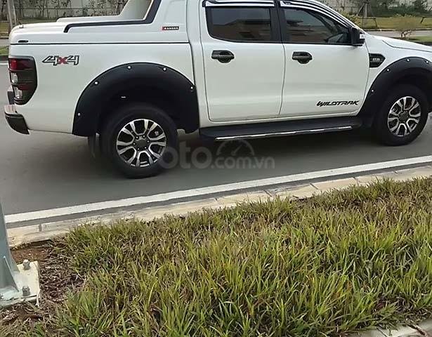 Cần bán gấp Ford Ranger đời 2017, màu trắng, nhập khẩu chính hãng0