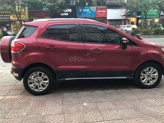 Cần bán gấp Ford EcoSport Titanium 1.5L AT sản xuất năm 2017, màu đỏ chính chủ0