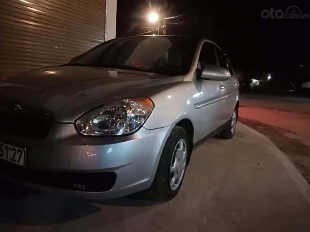 Bán Hyundai Verna 1.4 MT năm 2008, màu bạc, xe nhập số sàn