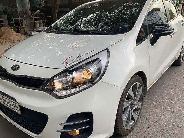 Bán ô tô Kia Rio sản xuất 2015, màu trắng, nhập khẩu chính hãng0