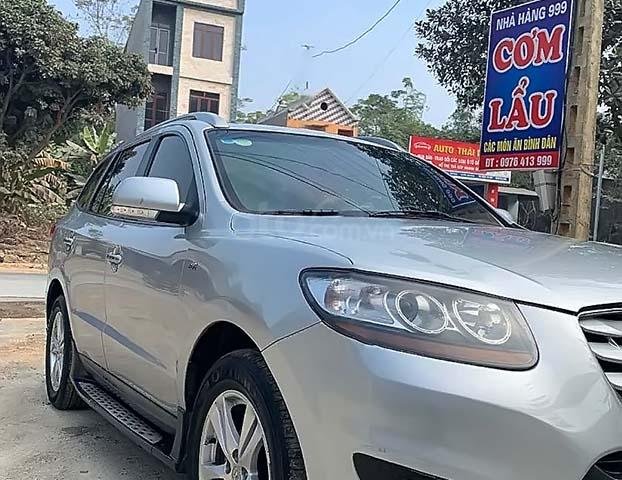 Xe Hyundai Santa Fe Mlx đời 2009, màu bạc, nhập khẩu nguyên chiếc, 565tr