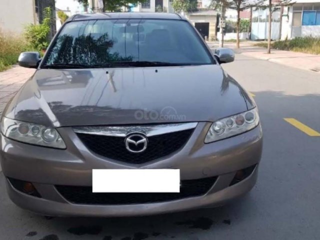 Bán xe Mazda 6 2.0 MT năm sản xuất 2004, màu nâu số sàn, giá 225tr0