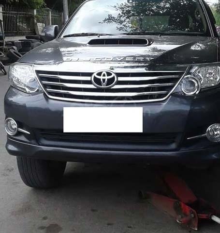 Cần bán xe Toyota Fortuner 2.5G sản xuất năm 2016, màu xám xe gia đình, giá tốt0