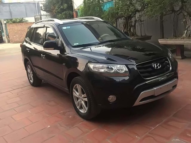 Bán xe Hyundai Santa Fe SLX sản xuất năm 2009, màu đen, nhập khẩu Hàn Quốc0