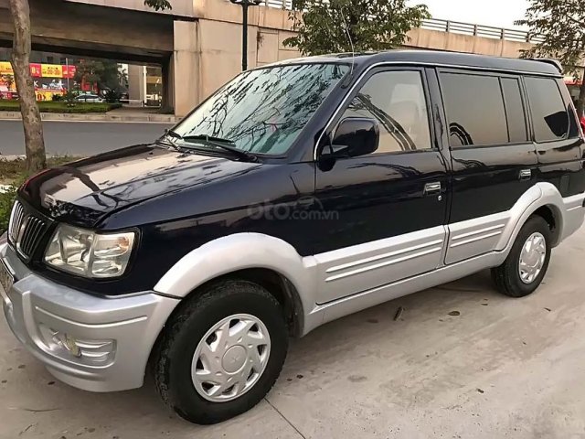 Cần bán lại xe Mitsubishi Jolie đời 2002, màu xanh lam số sàn0