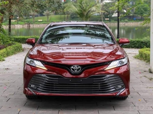 Cần bán Toyota Camry 2.5Q sản xuất năm 2019, màu đỏ, nhập khẩu Thái Lan