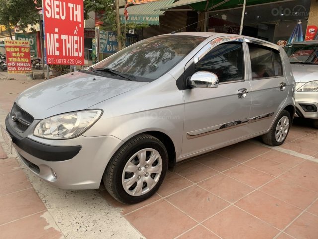 Bán ô tô Hyundai Getz đăng ký 2010, màu bạc, xe nhập, giá chỉ 218 triệu đồng