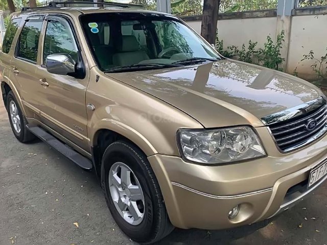 Cần bán lại xe Ford Escape 2.3 2005, màu vàng, số tự động