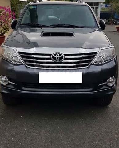 Bán xe Toyota Fortuner năm sản xuất 2015, màu xám, giá tốt xe còn mới lắm0