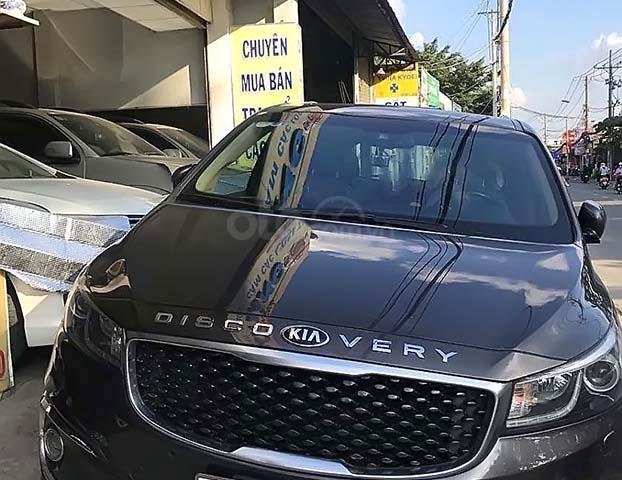 Bán xe Kia Sedona đời 2015, màu nâu, nhập khẩu nguyên chiếc chính hãng