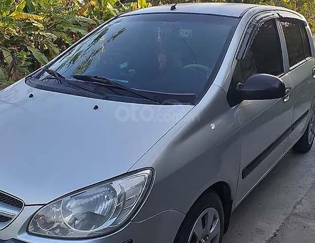 Cần bán Hyundai Getz 2009, màu bạc, xe nhập chính hãng