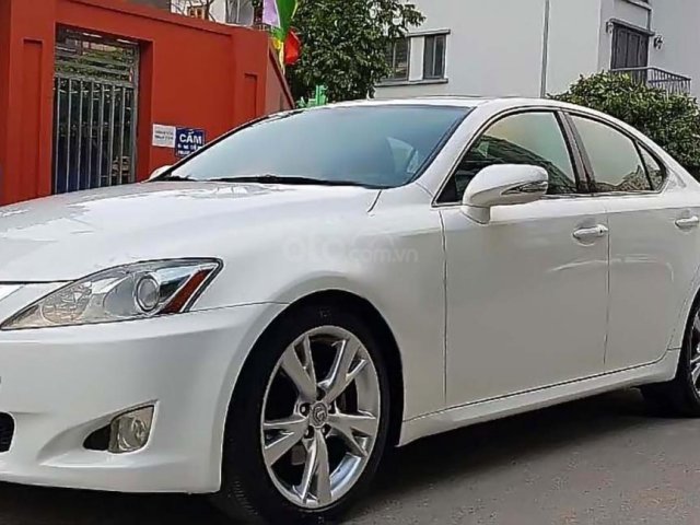 Bán Lexus IS 250 sản xuất năm 2009, màu trắng, nhập khẩu số tự động giá cạnh tranh0