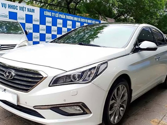 Bán ô tô Hyundai Sonata 2.0 AT năm 2014, màu trắng, nhập khẩu0