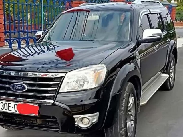 Bán Ford Everest 2.5L 4x2 AT 2012, màu đen, nhập khẩu, số tự động 0