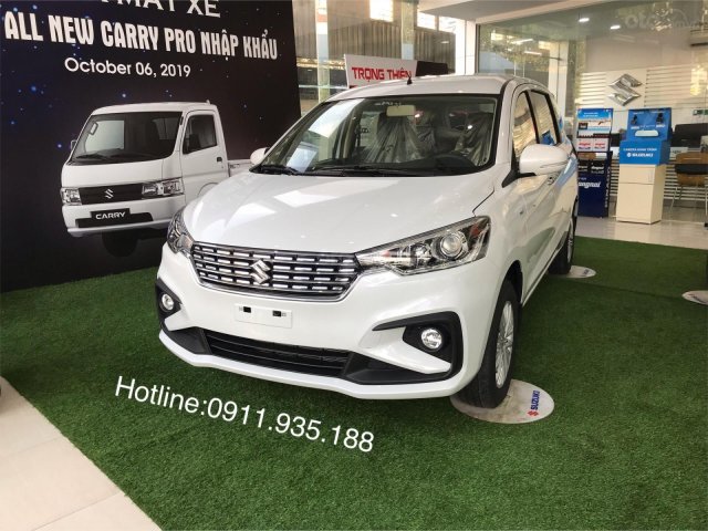 Bán Suzuki Ertiga GLX màu trắng, nhập khẩu, giá cạnh tranh, liên hệ 09119351880