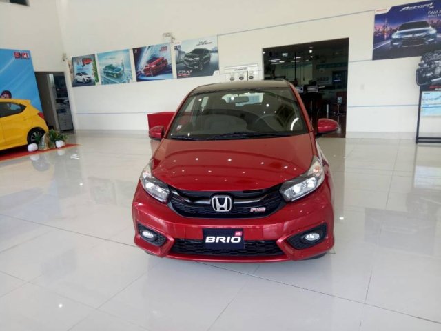 Bán xe Honda Brio G sản xuất 2019, màu đỏ, giao xe nhanh