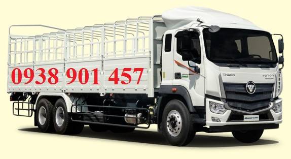 Cần bán chiếc xe tải 3 chân Thaco Auman C240E4 thùng dài 9m5, giá cạnh tranh