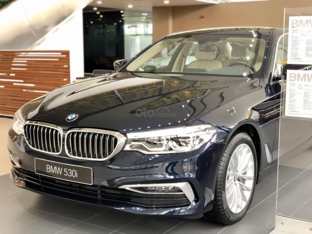 Ưu đãi lớn đón tết chiếc xe BMW 530i 2.0L 8AT, đời 2019, màu đen - Có sẵn xe - Giao nhanh tận nhà